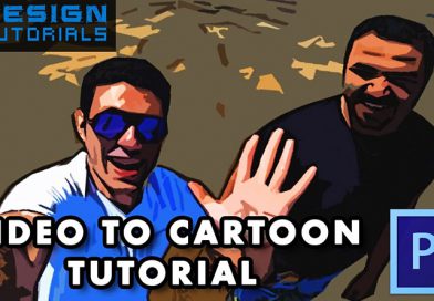 Convert videos to cartoon in Photoshop cc 2017