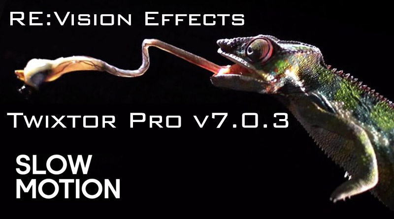 RE:Vision Effects Twixtor Pro v7.0.3