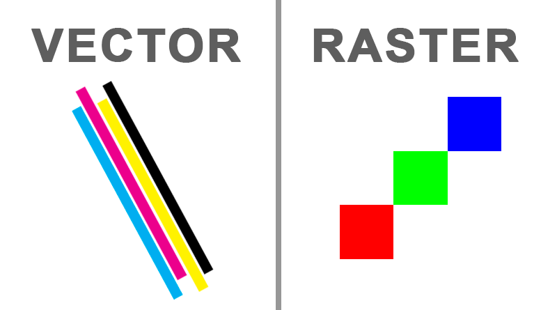 the difference between vector and raster