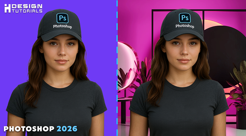 how to add background to image in photoshop